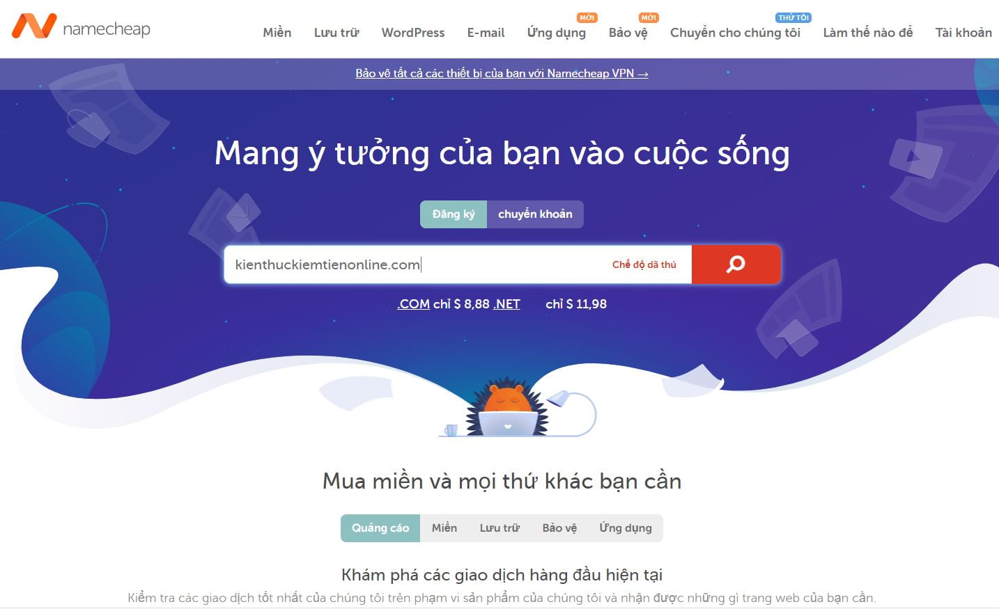 Huong dan mua domain tai Namecheap 3