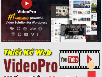 Thiết kế Web Video Youtube kiếm Tiền Online