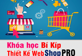 Học Thiết Kế Web Shop Bán Hàng Online Pro