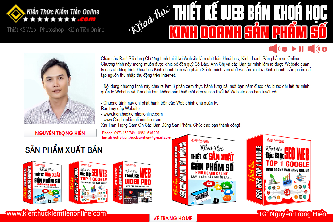 Thiet Ke Web Ban Khoa Hoc Dao Tao San Xuat San Pham So Online PRO 03