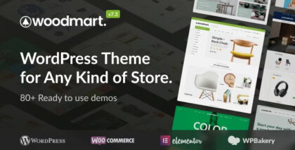 Theme Woodmart là một theme WordPress WooC Commerce cao cấp cho phép bạn tạo một cửa hàng trực tuyến giàu tính năng cho các sản phẩm của doanh nghiệp bạn. X-Temos đã tạo theme Woodmart.