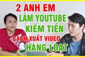 kiếm tiền trên YouTube, việc tạo và xuất video hàng loạt giúp bạn duy trì lịch đăng tải đều đặn và thu hút người xem quay lại thường xuyên, từ đó cải thiện tỷ lệ sub và view.